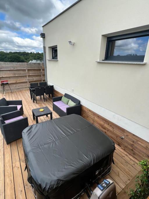Apartamento T2 Neuf, Terrasse Et Spa Prive Josse Exterior foto